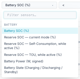 The sensor picker, Battery group
